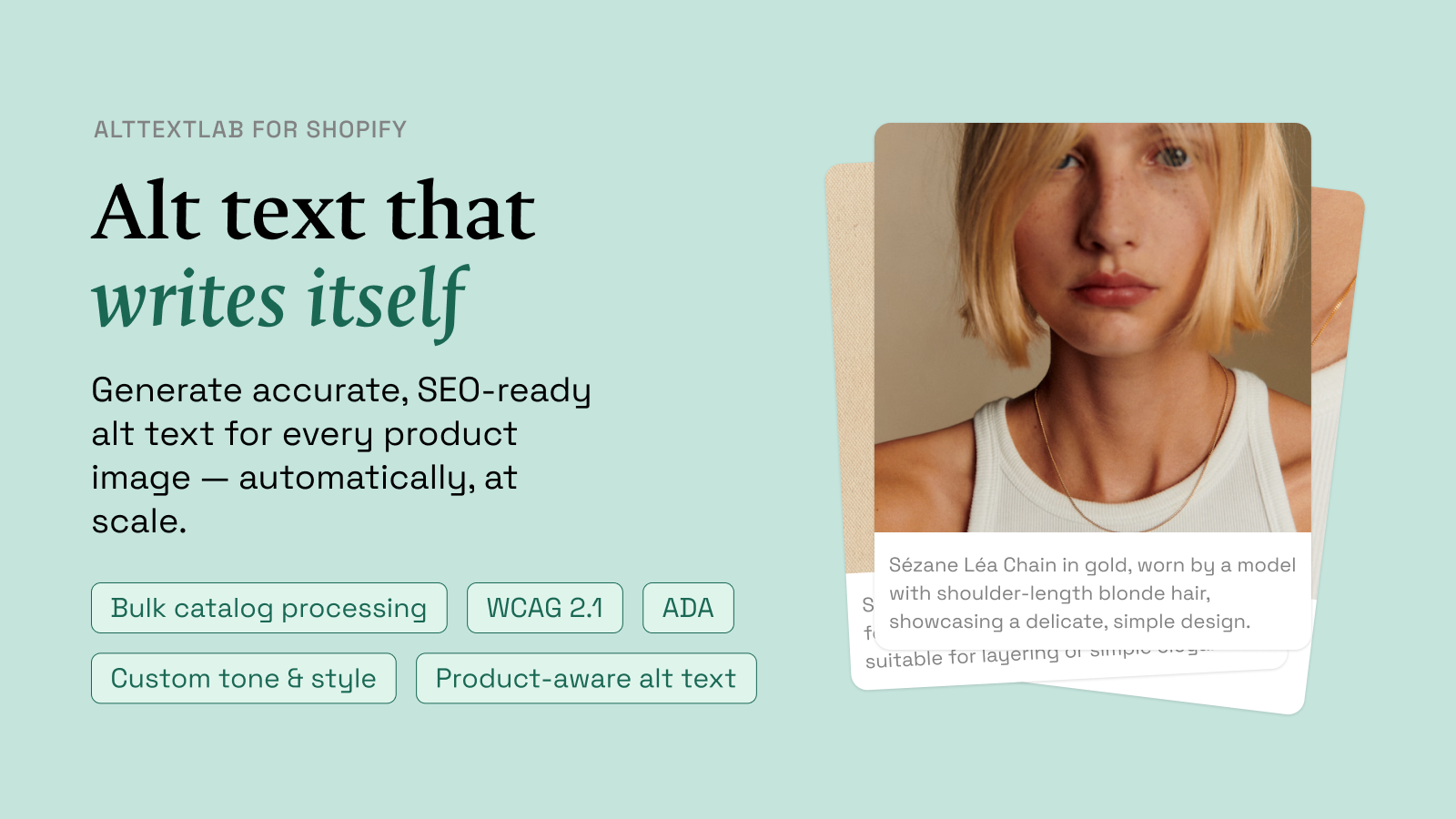 AltTextLab official Shopify App Store product image