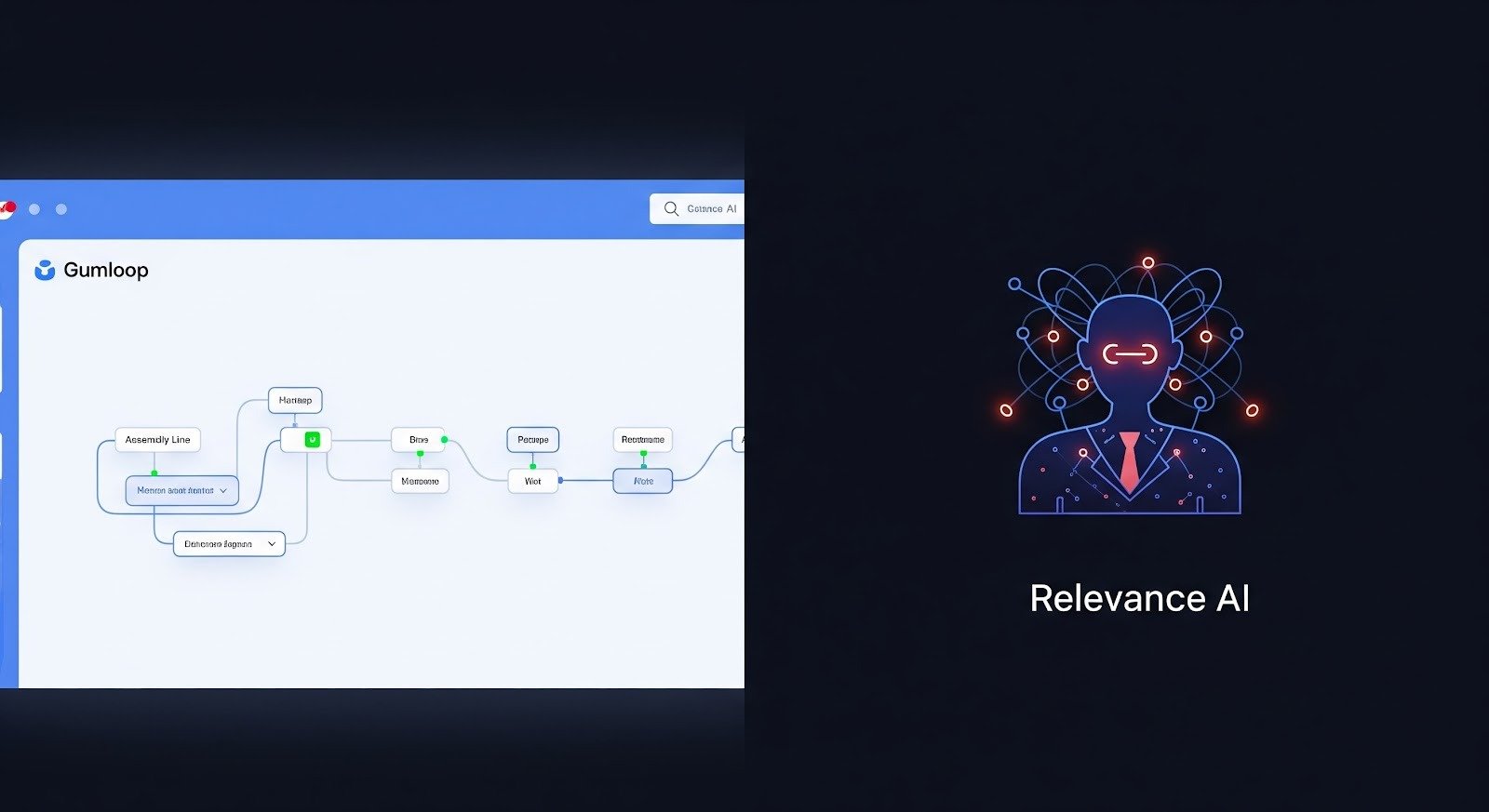 Featured image for a post on relevance ai vs gumloop