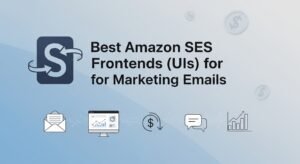 Featured image for a post on the best amazon SES frontends for email marketing